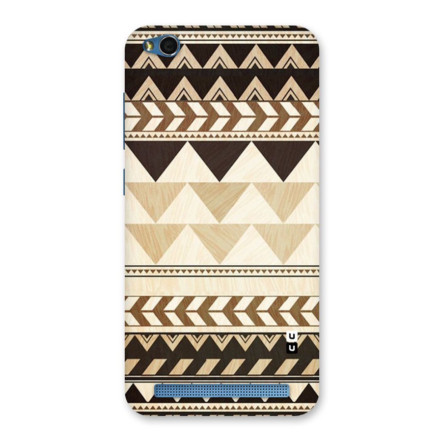 Wooden Printed Chevron Back Case for Redmi 5A