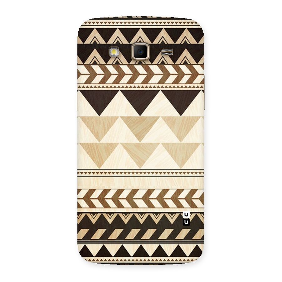 Wooden Printed Chevron Back Case for Samsung Galaxy Grand 2