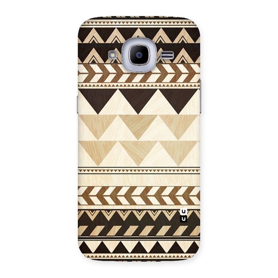 Wooden Printed Chevron Back Case for Samsung Galaxy J2 Pro