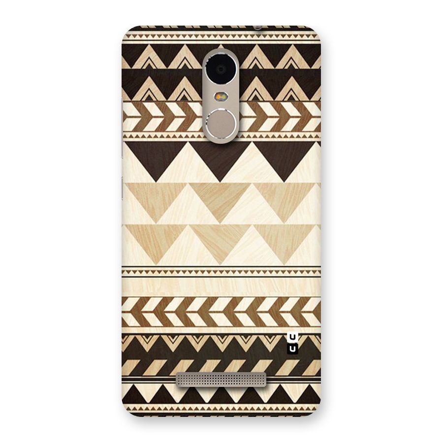 Wooden Printed Chevron Back Case for Xiaomi Redmi Note 3