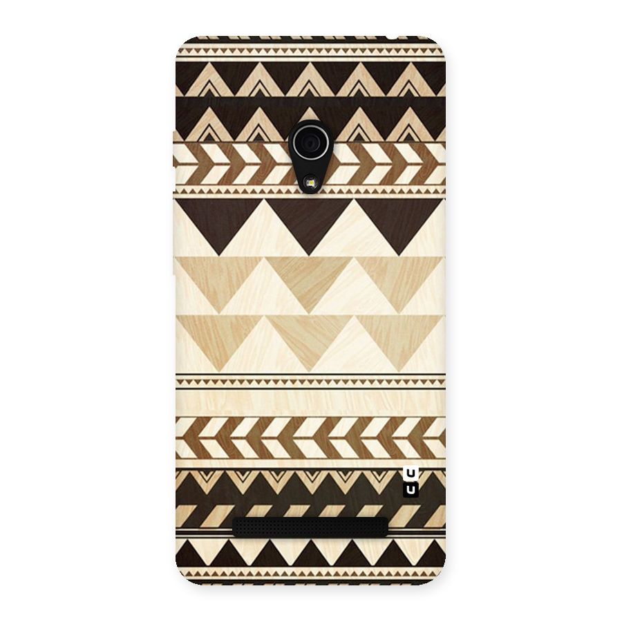 Wooden Printed Chevron Back Case for Zenfone 5