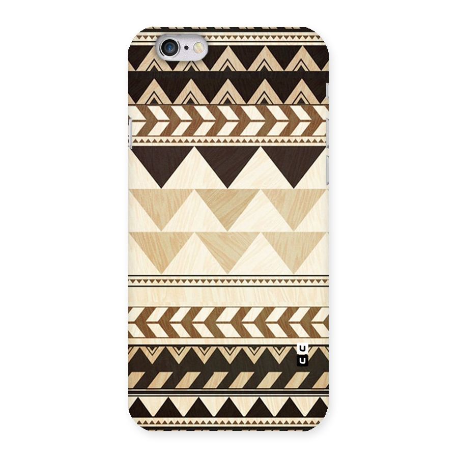 Wooden Printed Chevron Back Case for iPhone 6 6S