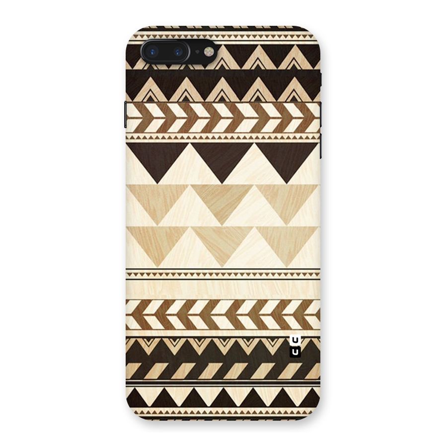 Wooden Printed Chevron Back Case for iPhone 7 Plus
