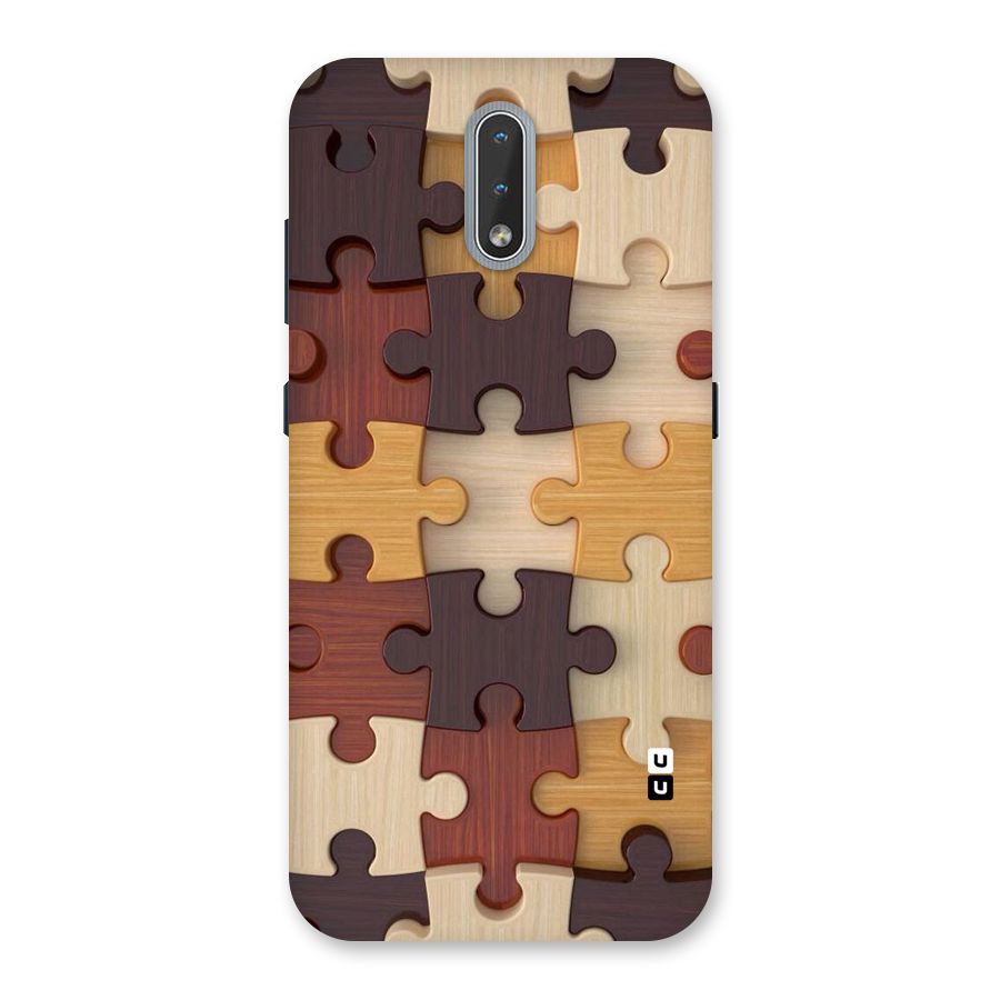 Wooden Puzzle (Printed) Back Case for Nokia 2.3