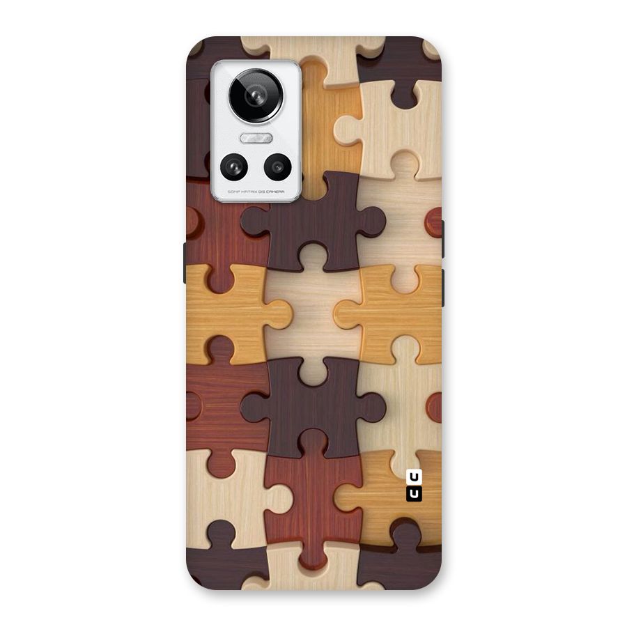 Wooden Puzzle (Printed) Back Case for Realme GT Neo 3