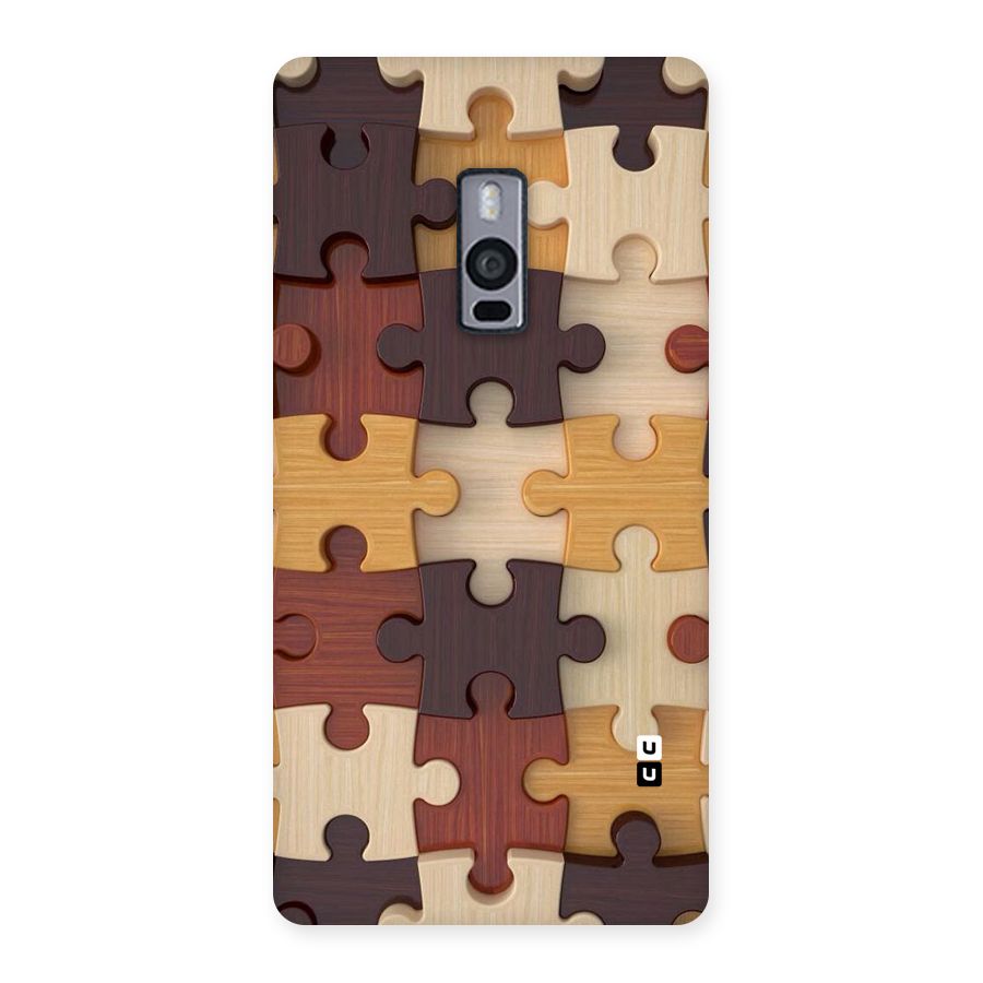 Wooden Puzzle (Printed) Back Case for OnePlus Two