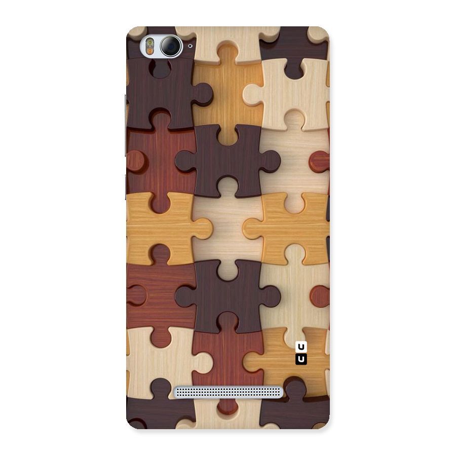 Wooden Puzzle (Printed) Back Case for Xiaomi Mi4i