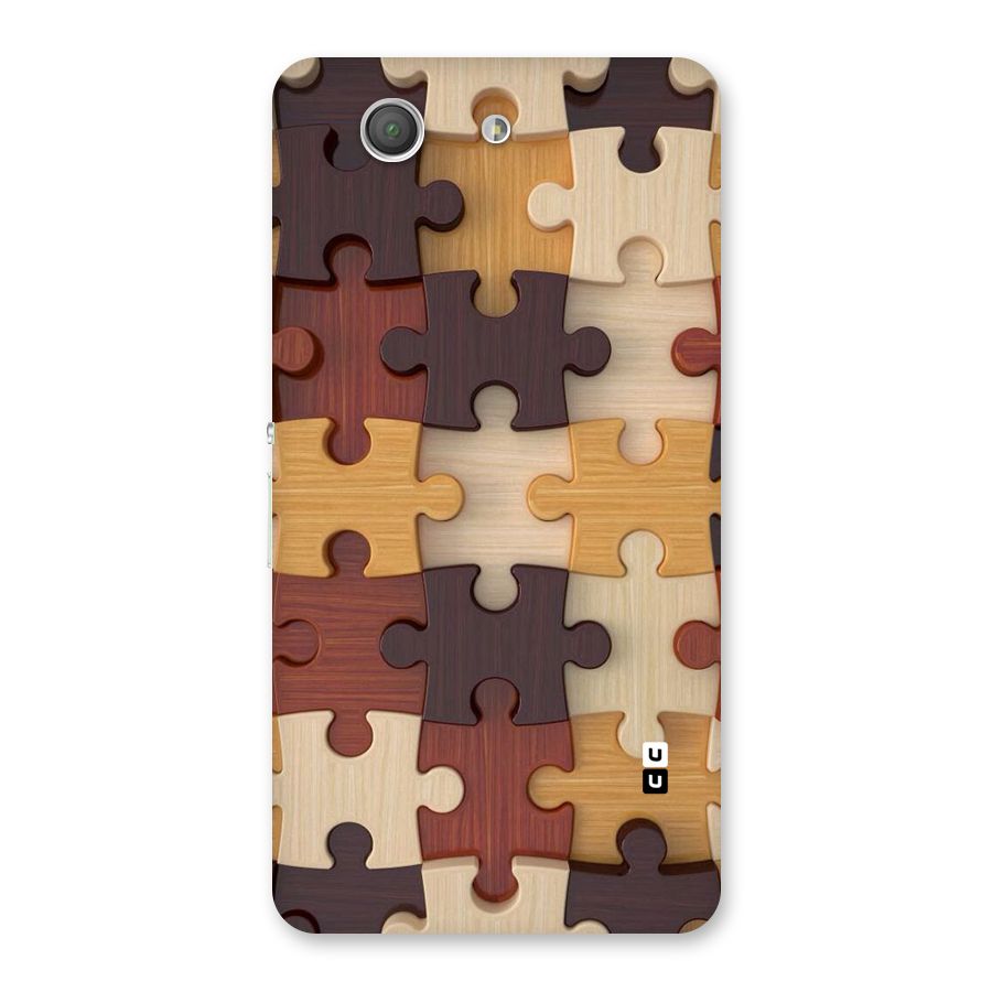 Wooden Puzzle (Printed) Back Case for Xperia Z3 Compact