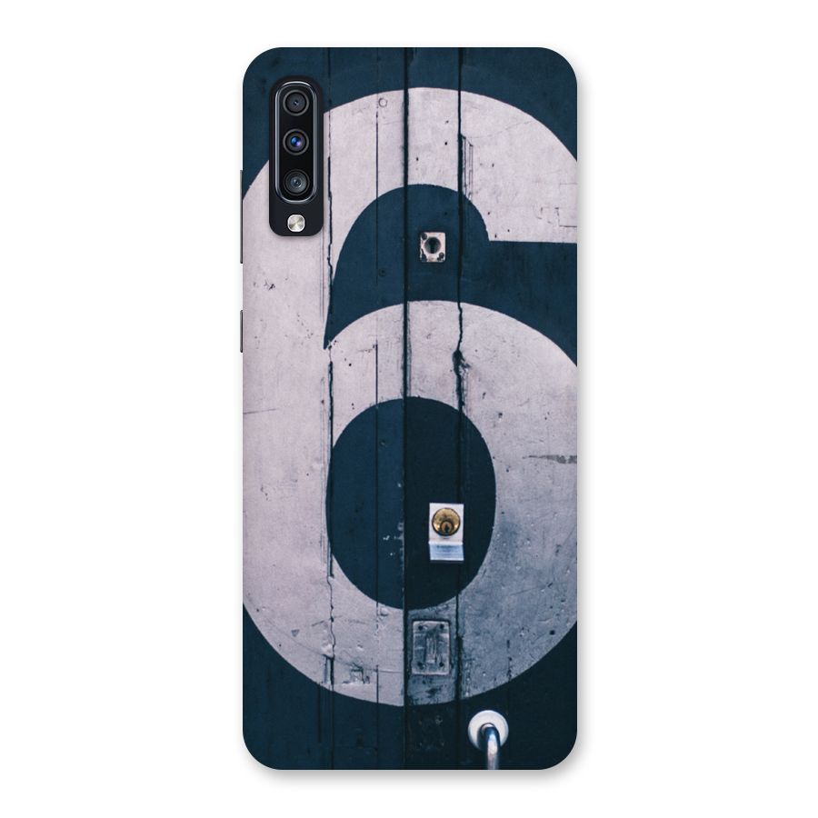 Wooden Six Back Case for Galaxy A70