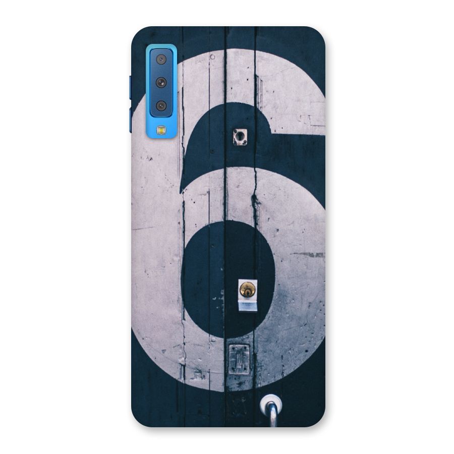 Wooden Six Back Case for Galaxy A7 (2018)