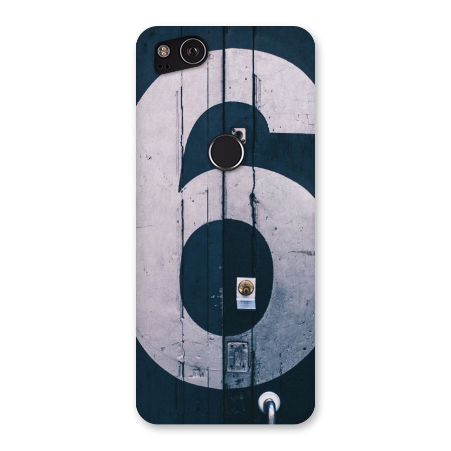 Wooden Six Back Case for Google Pixel 2