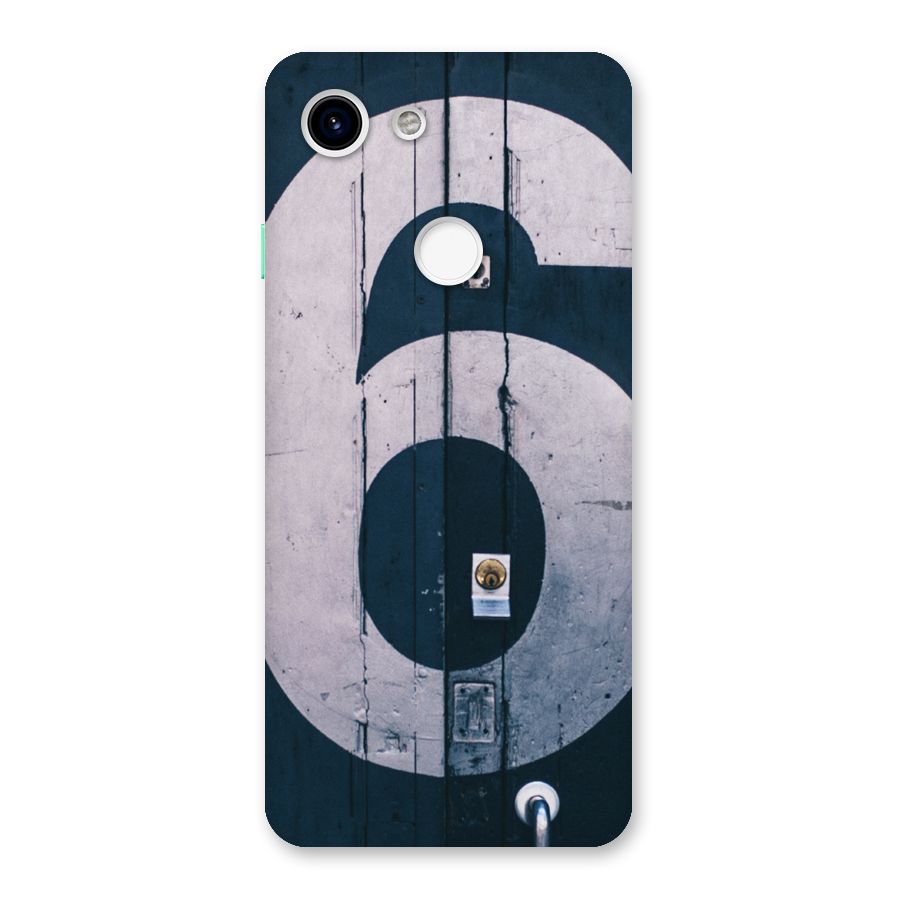 Wooden Six Back Case for Google Pixel 3