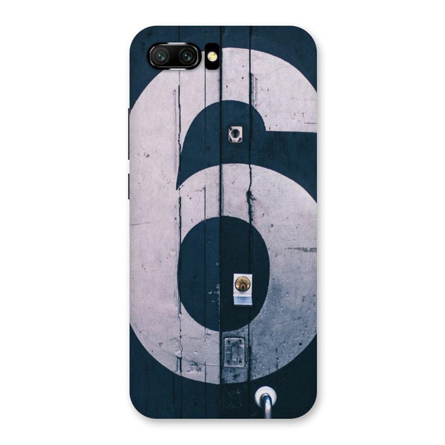 Wooden Six Back Case for Honor 10