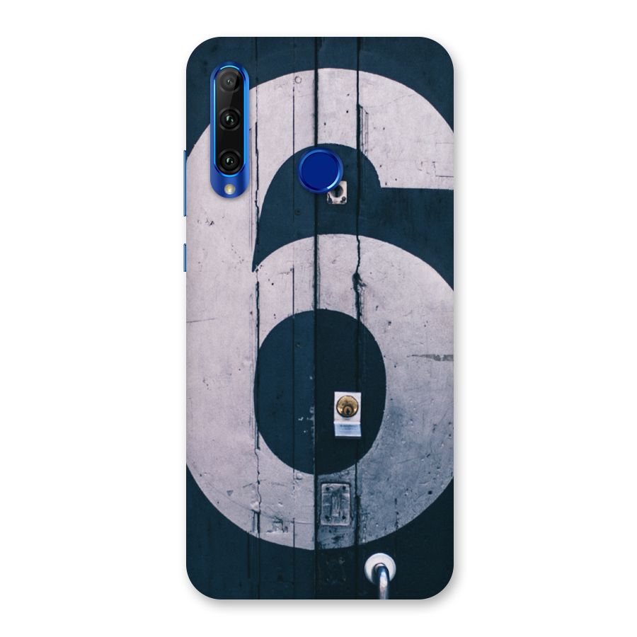 Wooden Six Back Case for Honor 20i