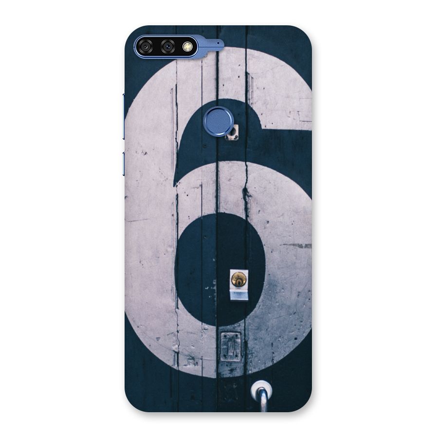 Wooden Six Back Case for Honor 7C