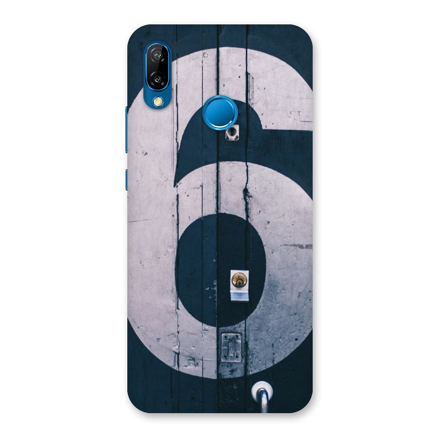 Wooden Six Back Case for Huawei P20 Lite