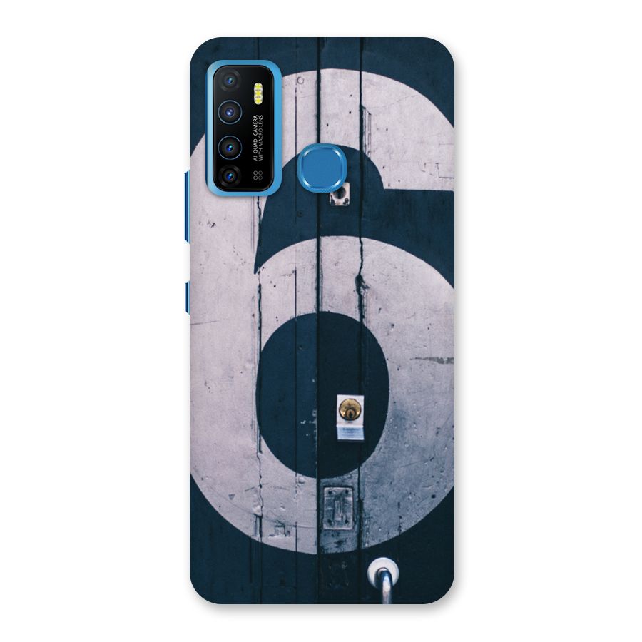 Wooden Six Back Case for Infinix Hot 9