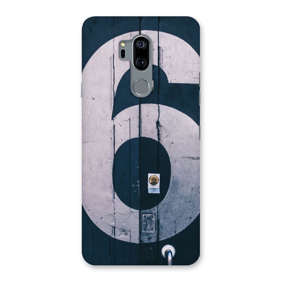 Wooden Six Back Case for LG G7