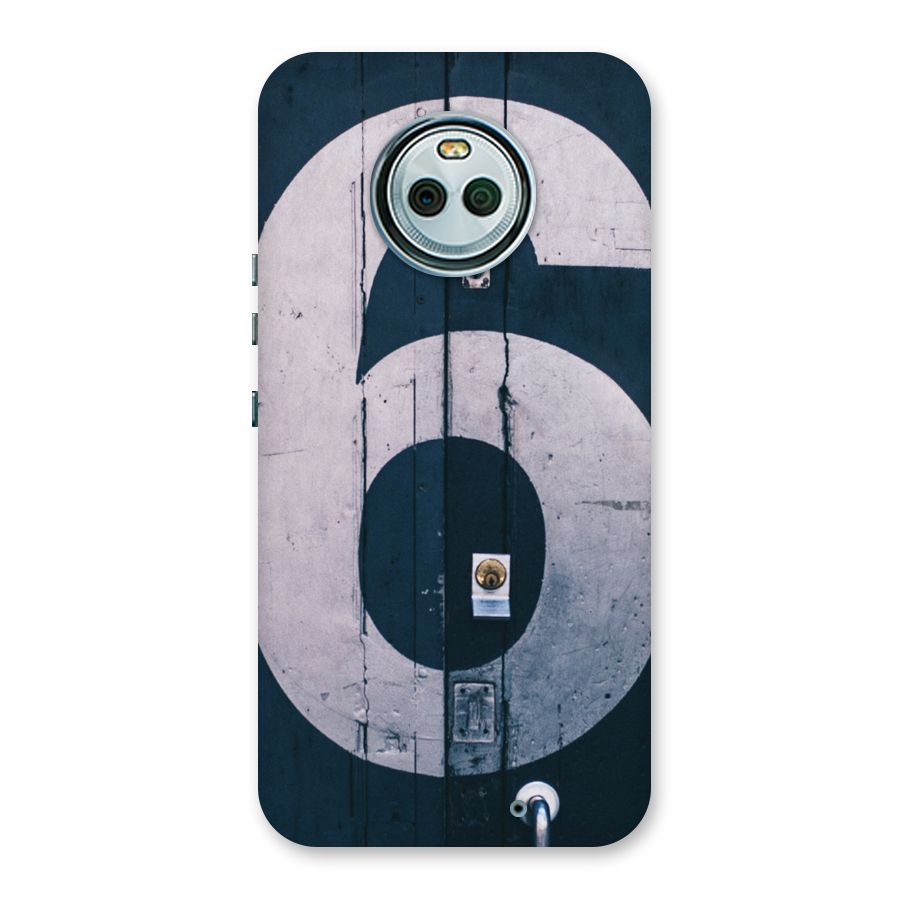 Wooden Six Back Case for Moto X4
