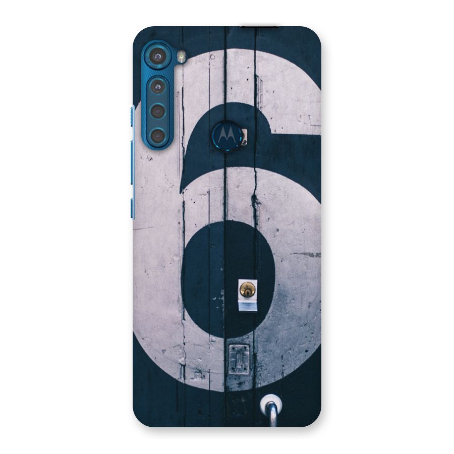 Wooden Six Back Case for Motorola One Fusion Plus