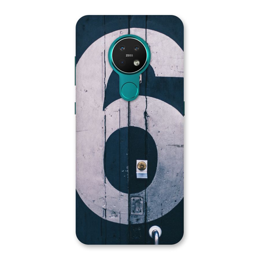 Wooden Six Back Case for Nokia 7.2
