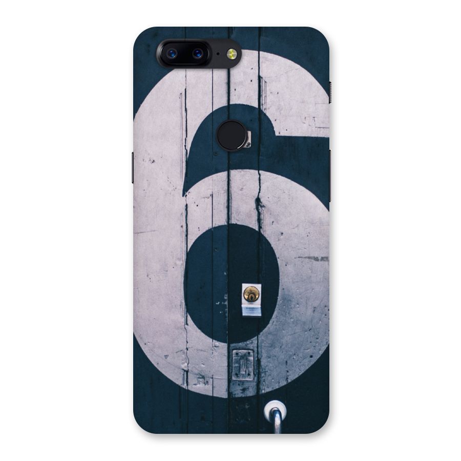 Wooden Six Back Case for OnePlus 5T