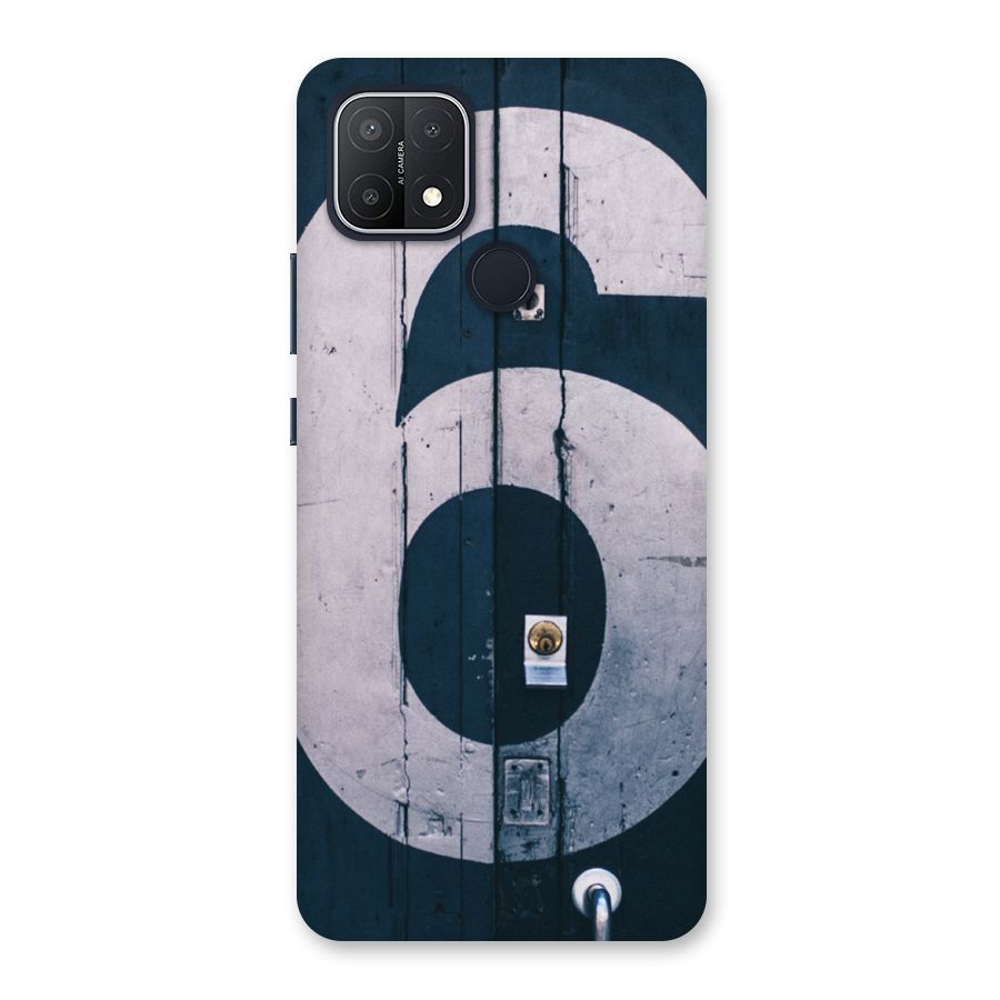 Wooden Six Back Case for Oppo A15s