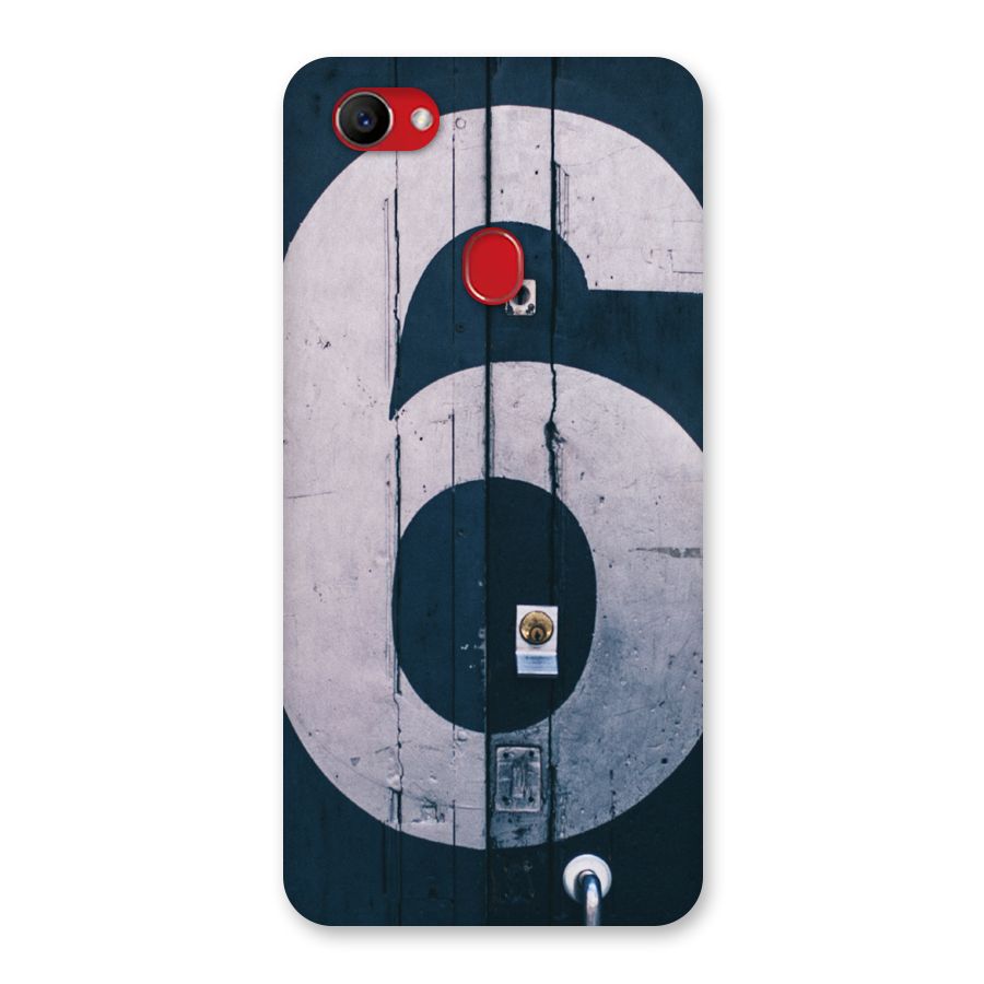 Wooden Six Back Case for Oppo F7