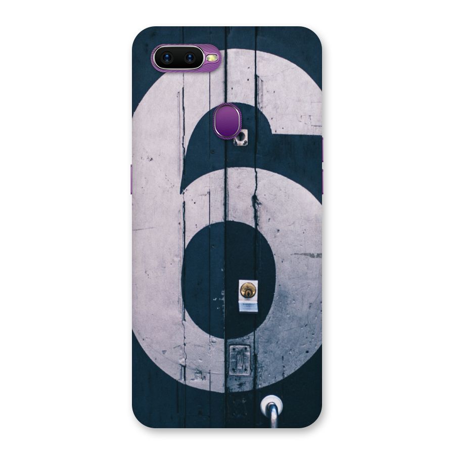 Wooden Six Back Case for Oppo F9
