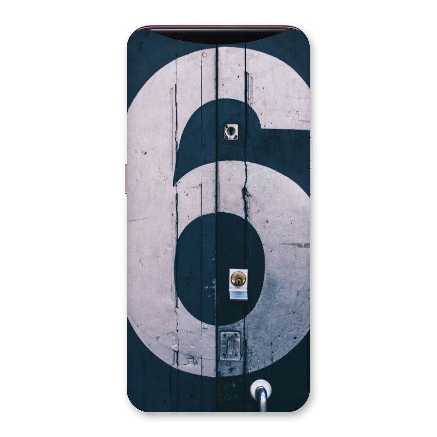 Wooden Six Back Case for Oppo Find X