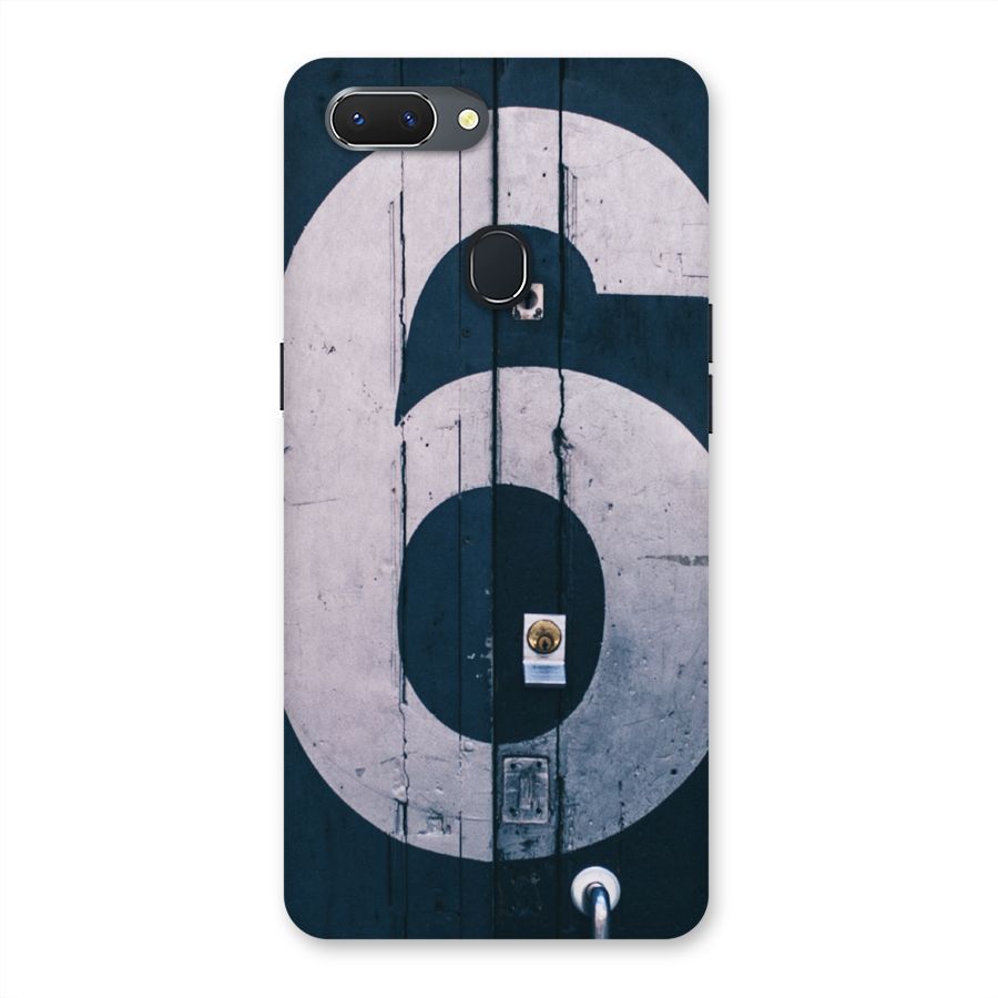Wooden Six Back Case for Oppo Realme 2