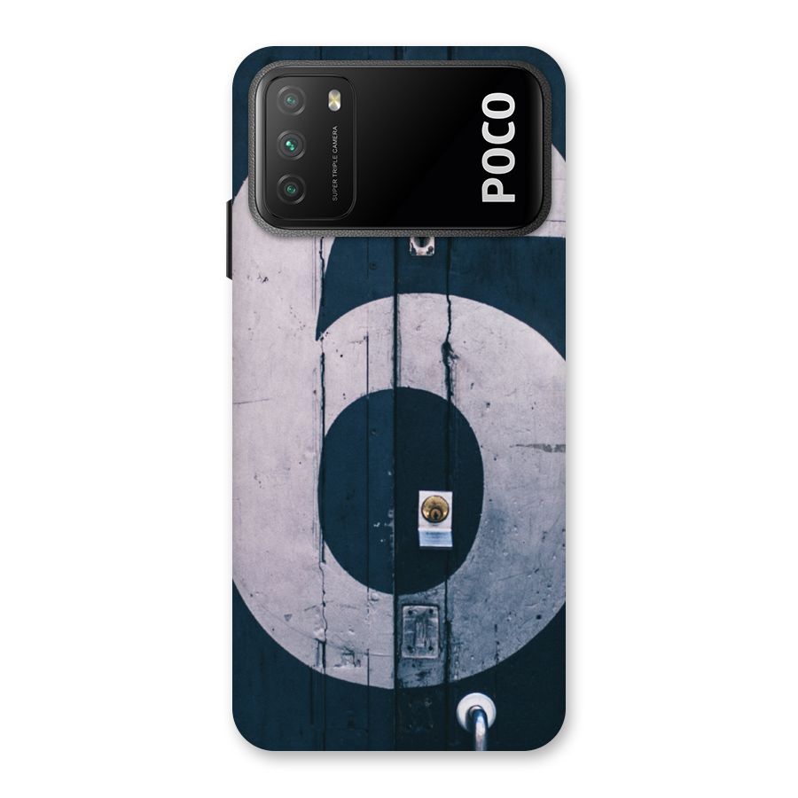Wooden Six Back Case for Poco M3
