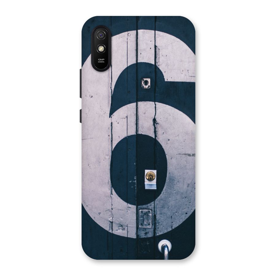 Wooden Six Back Case for Redmi 9A
