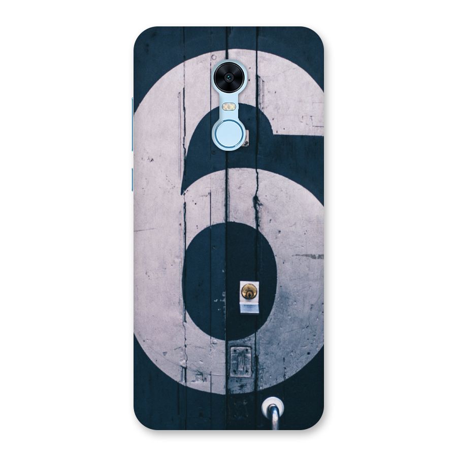 Wooden Six Back Case for Redmi Note 5