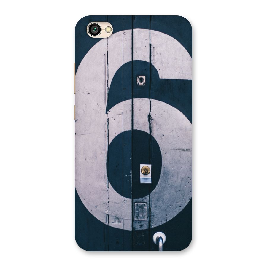 Wooden Six Back Case for Redmi Y1 Lite