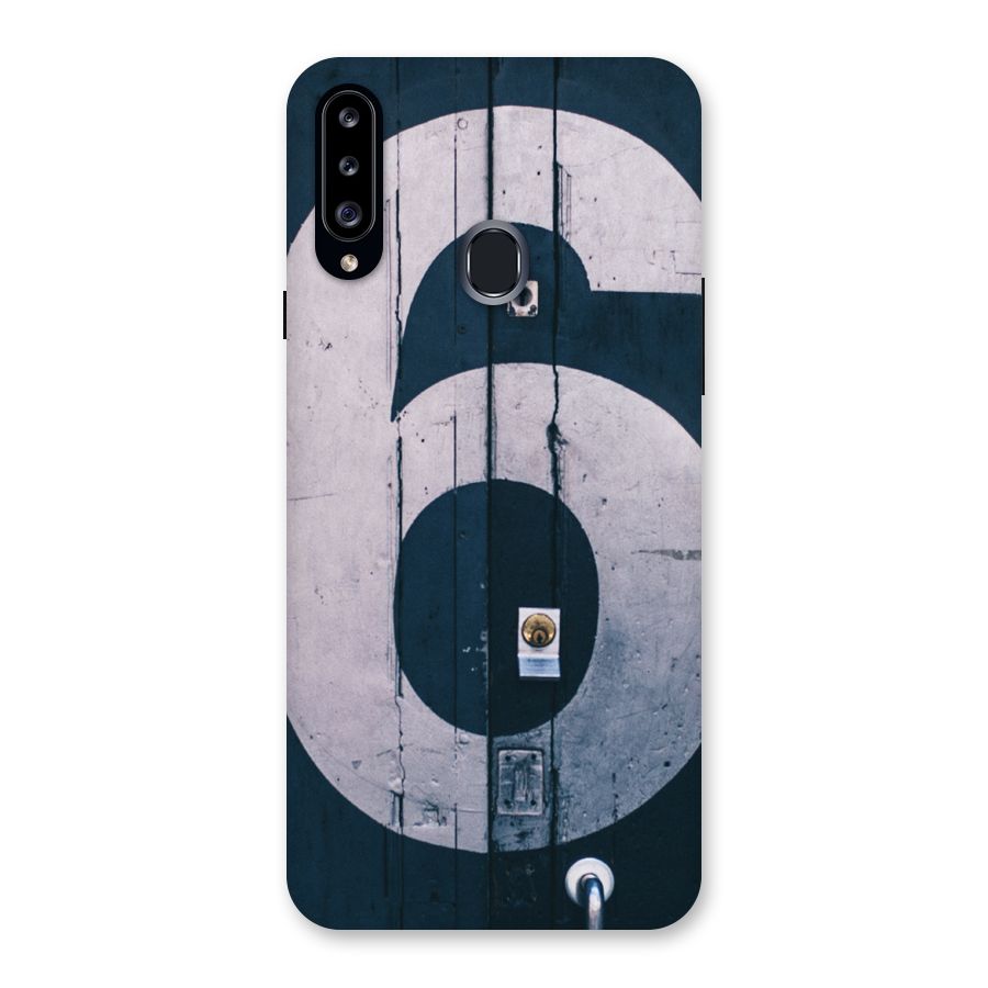 Wooden Six Back Case for Samsung Galaxy A20s