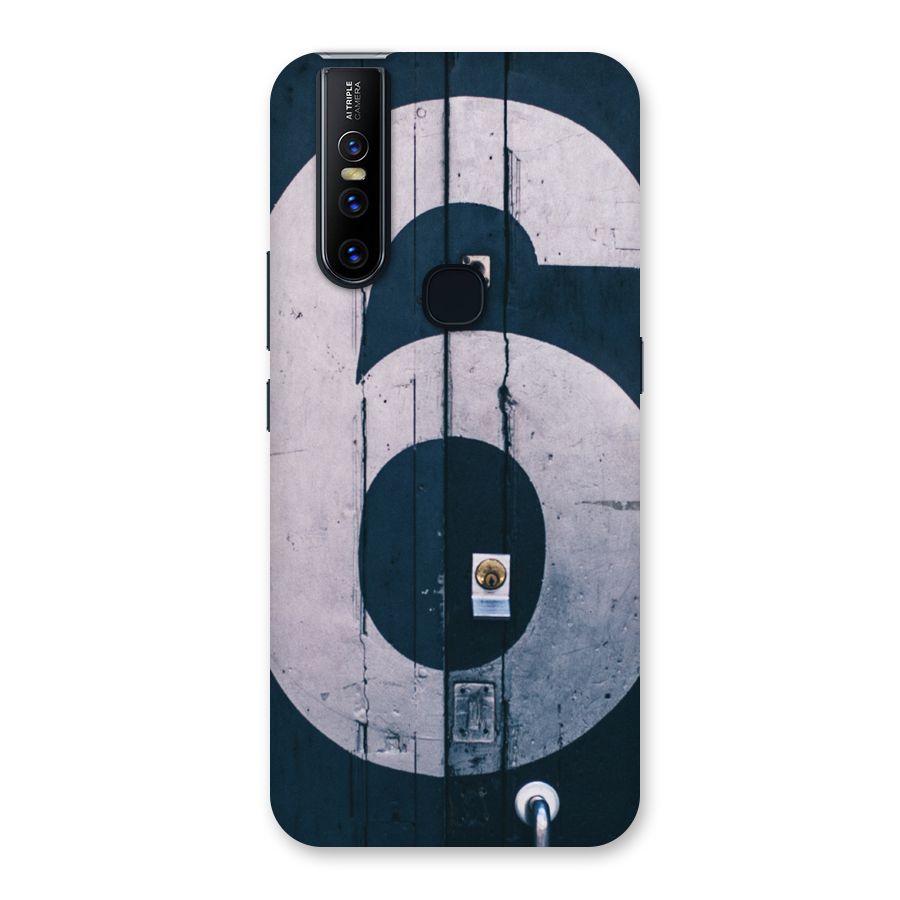 Wooden Six Back Case for Vivo V15