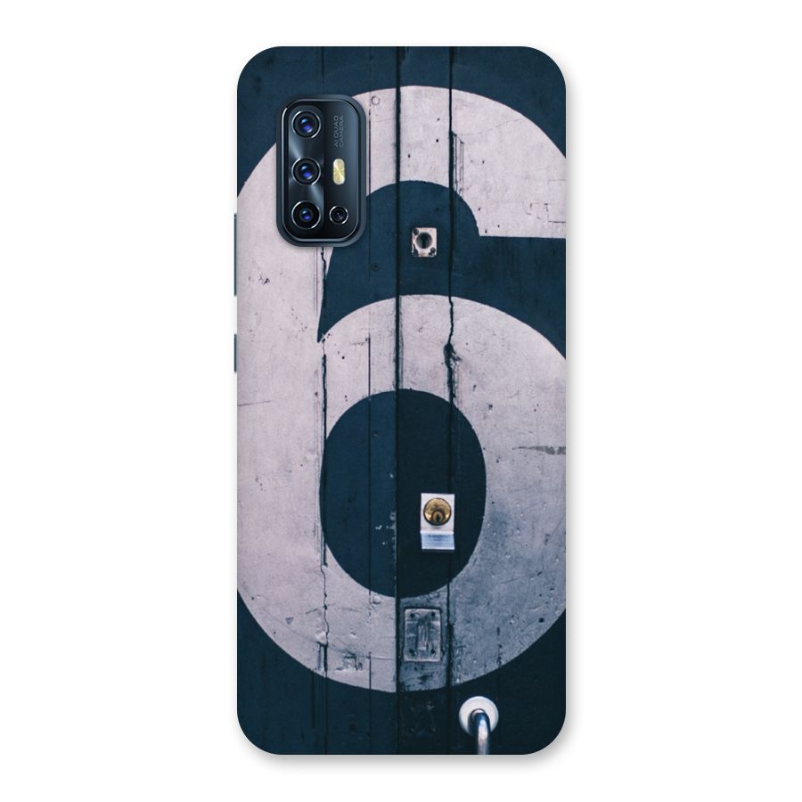 Wooden Six Back Case for Vivo V17