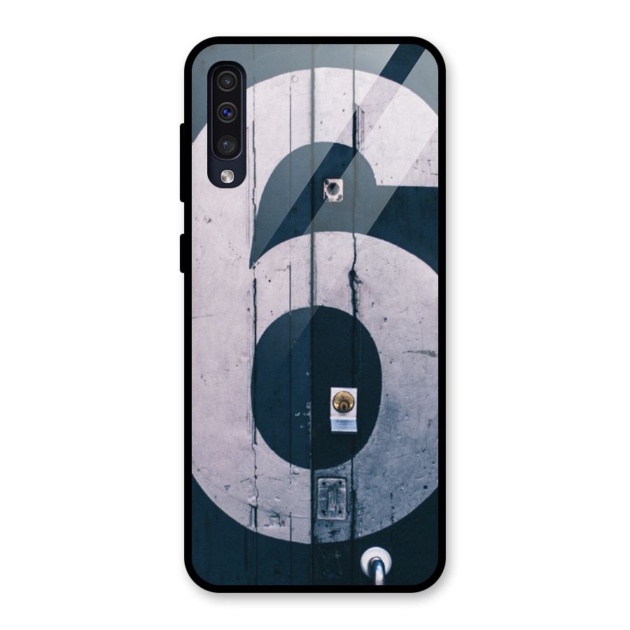 Wooden Six Glass Back Case for Galaxy A50