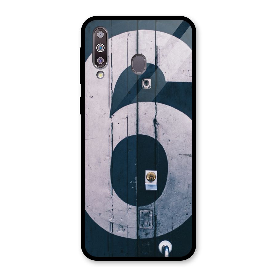 Wooden Six Glass Back Case for Galaxy M30