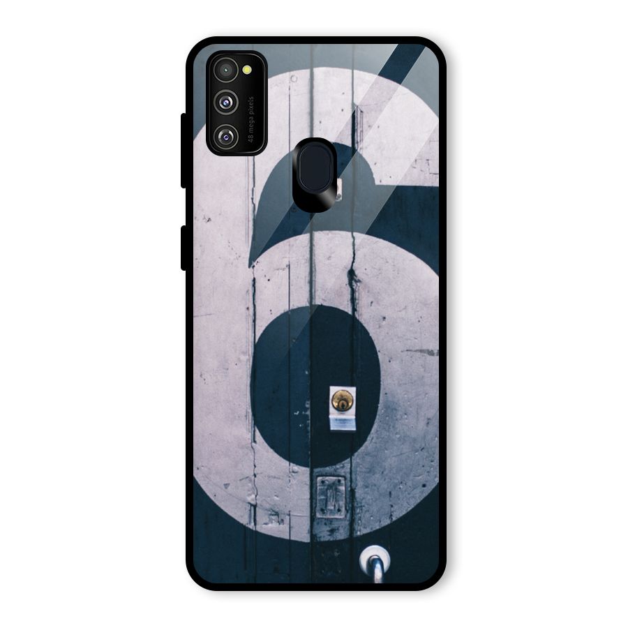 Wooden Six Glass Back Case for Galaxy M30s
