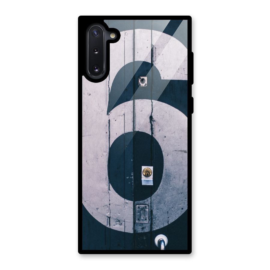 Wooden Six Glass Back Case for Galaxy Note 10