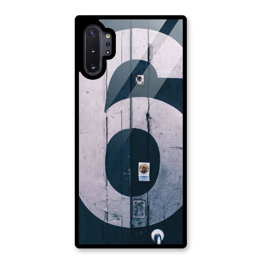 Wooden Six Glass Back Case for Galaxy Note 10 Plus