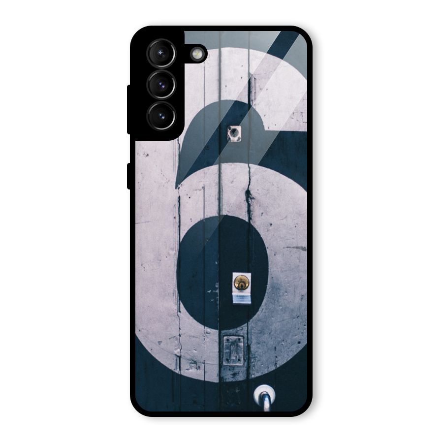 Wooden Six Glass Back Case for Galaxy S21 Plus