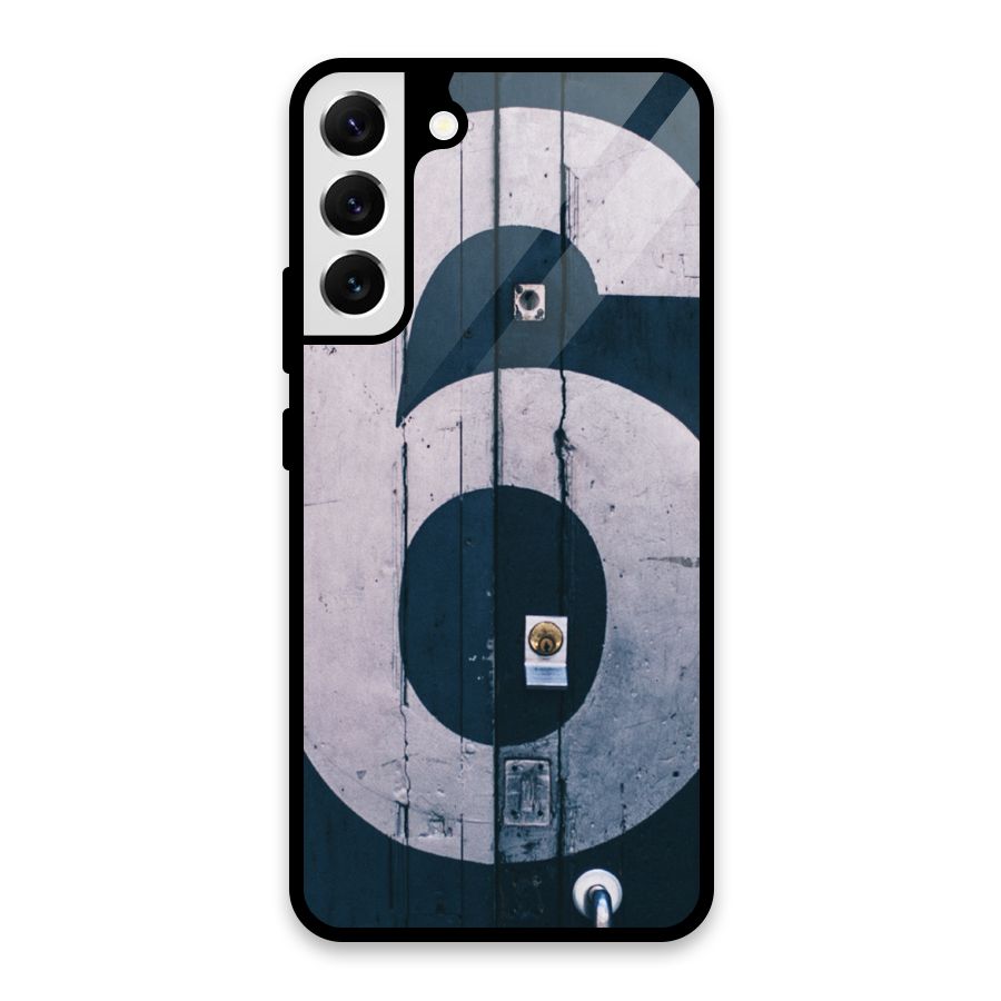 Wooden Six Glass Back Case for Galaxy S22 Plus 5G