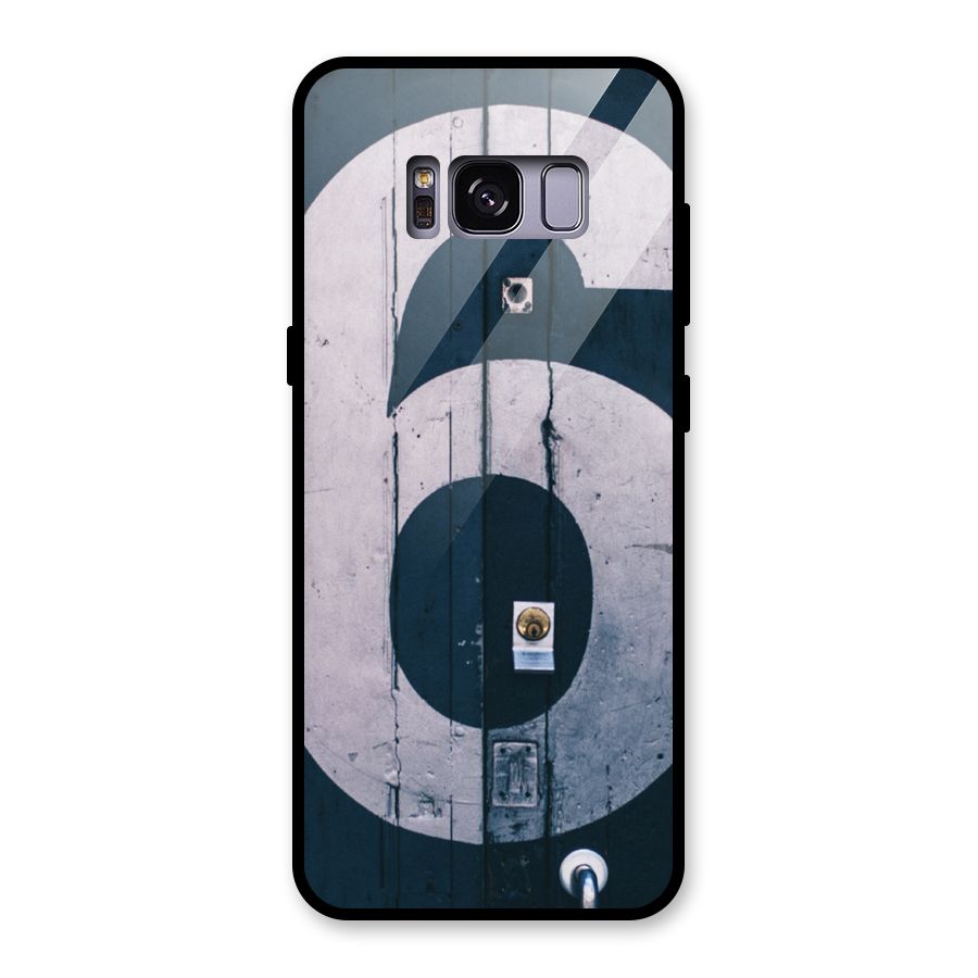 Wooden Six Glass Back Case for Galaxy S8