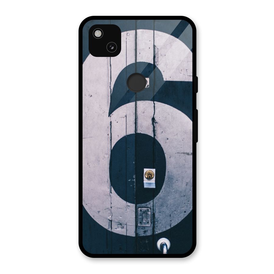 Wooden Six Glass Back Case for Google Pixel 4a
