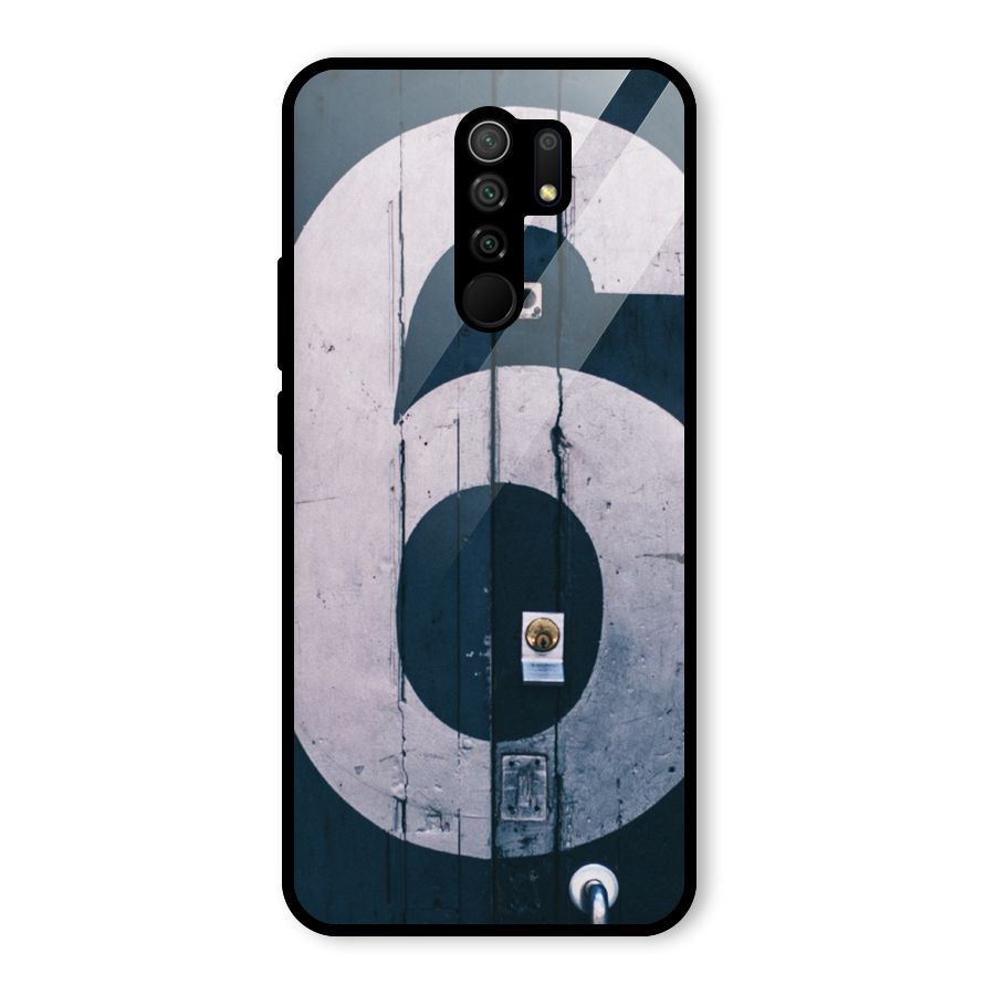 Wooden Six Glass Back Case for Poco M2