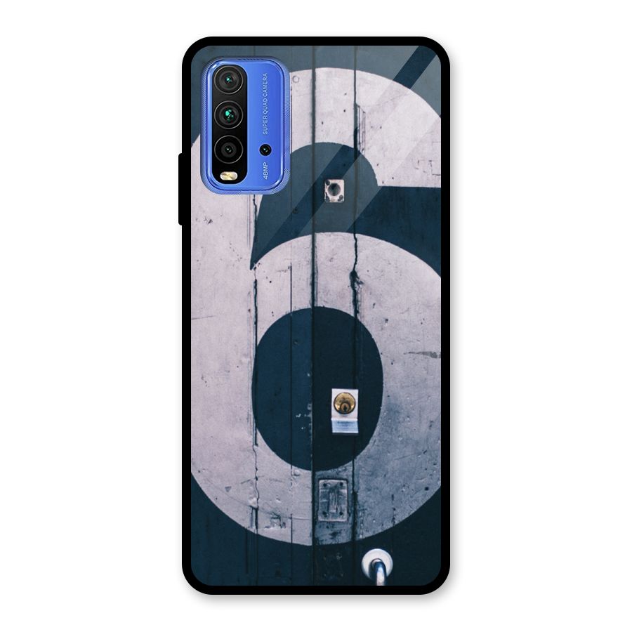 Wooden Six Glass Back Case for Redmi 9 Power
