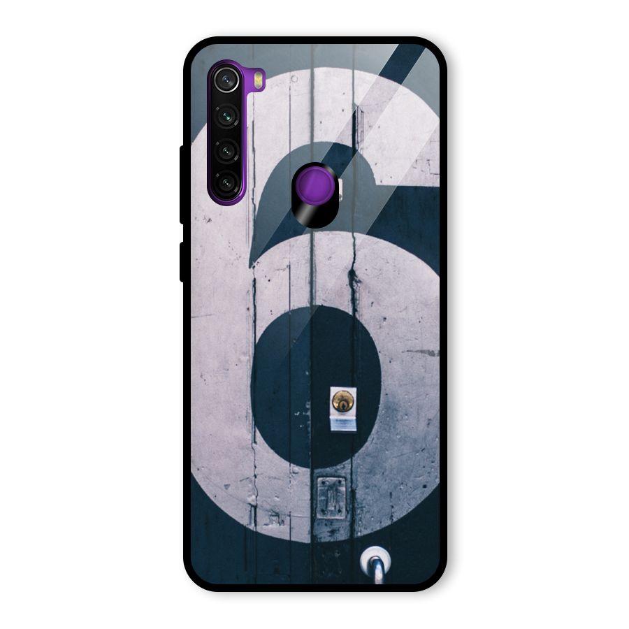 Wooden Six Glass Back Case for Redmi Note 8